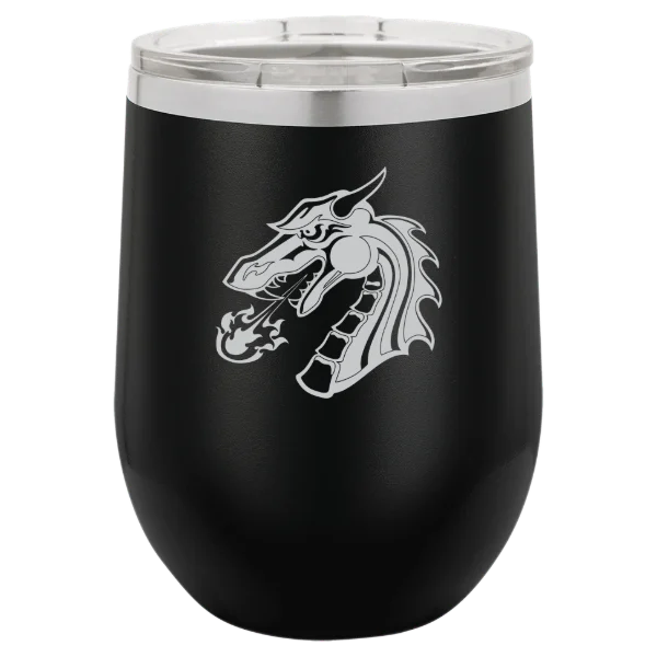 Tiffin University Polar Camel 12 oz. Stemless Wine Tumbler