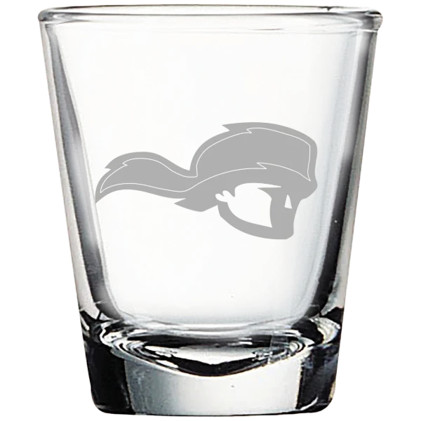 Tusculum University Polar Camel 1.7 oz. Shot Glass