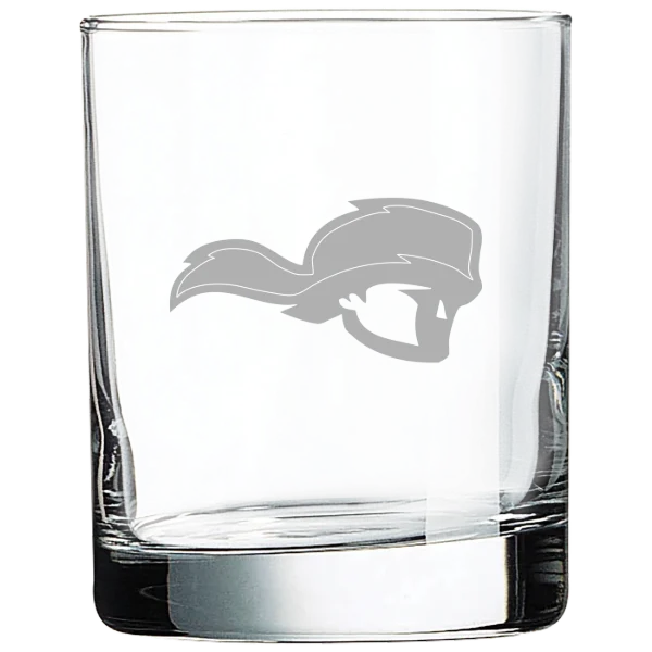 Tusculum University Polar Camel 10 1/2 oz. On The Rocks Glass