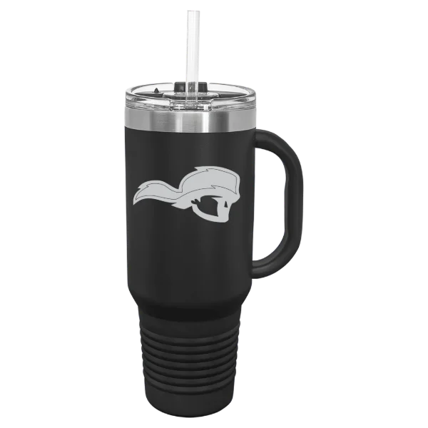 Tusculum University Polar Camel 40 oz. Travel Mug with Snap Lid & Straw
