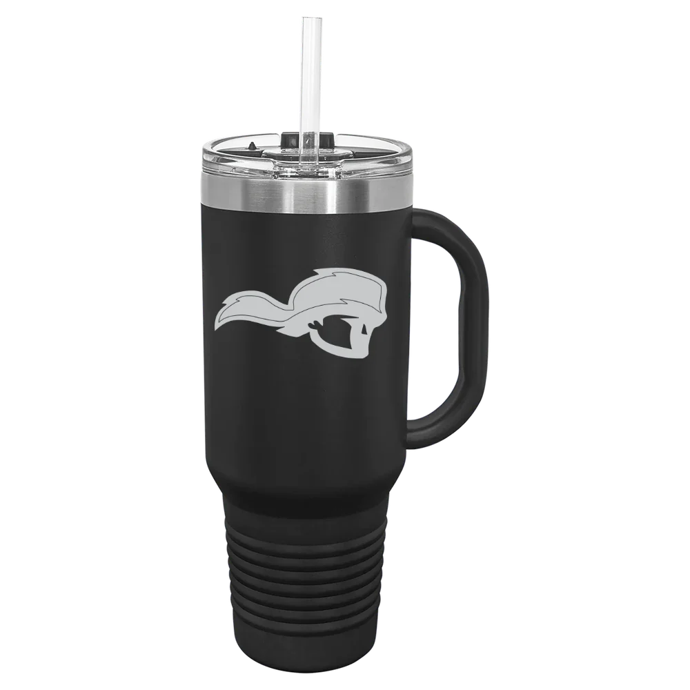 Tusculum University Polar Camel 40 oz. Travel Mug with Snap Lid & Straw