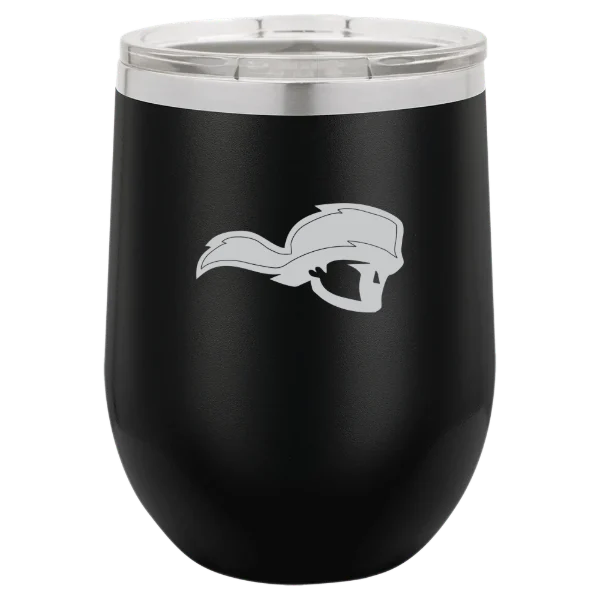 Tusculum University Polar Camel 12 oz. Stemless Wine Tumbler