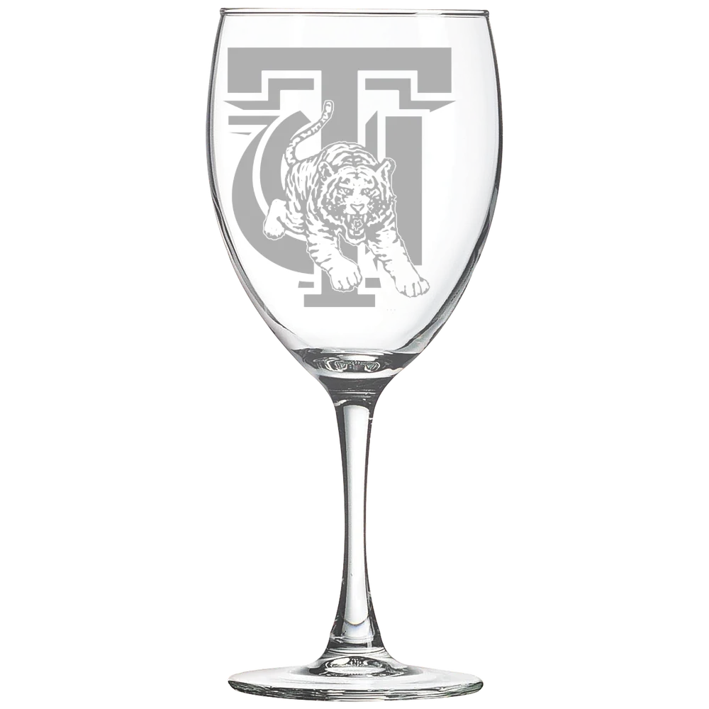 Tuskegee University Polar Camel 10 1/2 oz. Wine Glass