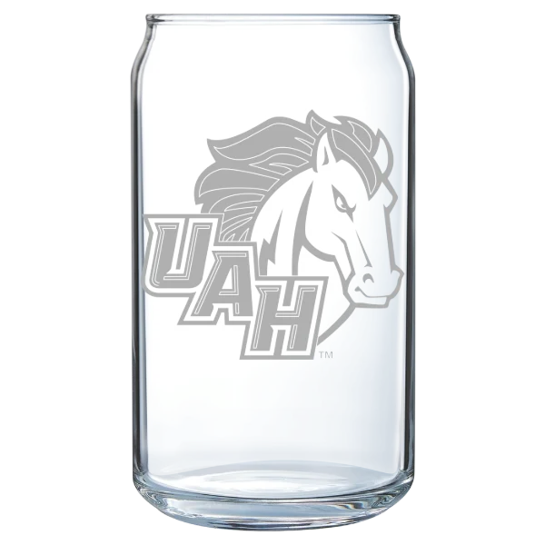 University of Alabama in Huntsville Polar Camel 16 oz. Can Glass