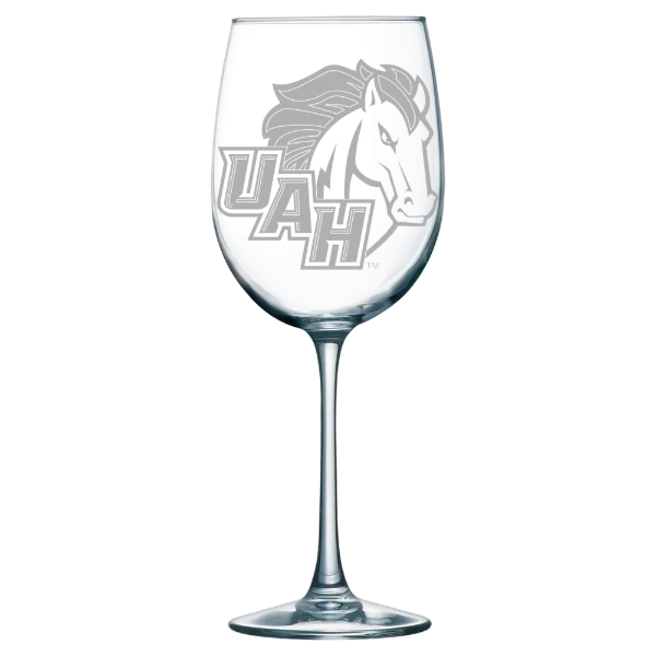 University of Alabama in Huntsville Polar Camel 19 oz. Wine Glass