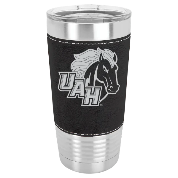 University of Alabama in Huntsville Polar Camel 20 oz. Leatherette Grip Tumbler with Standard Lid