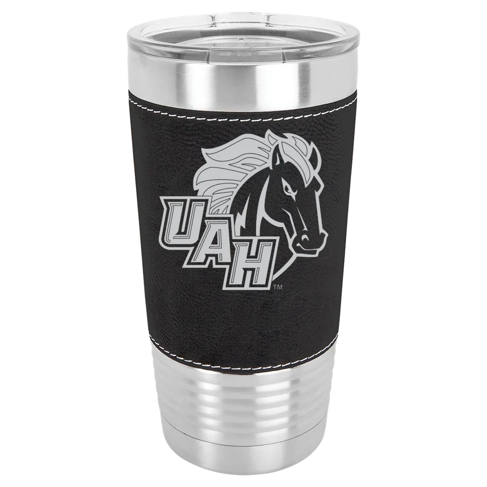 University of Alabama in Huntsville Polar Camel 20 oz. Leatherette Grip Tumbler with Standard Lid