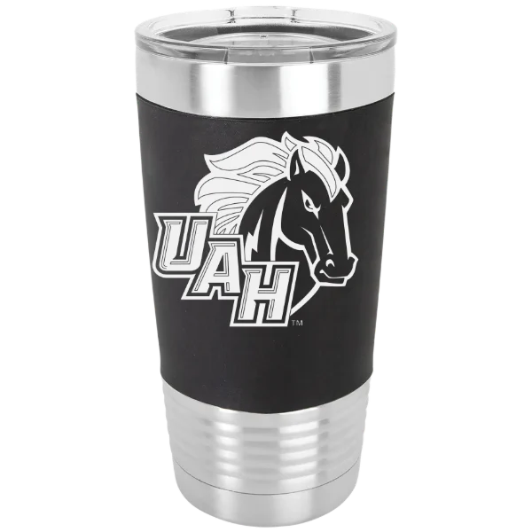 University of Alabama in Huntsville Polar Camel 20 oz. Silicone Grip Tumbler with Standard Lid