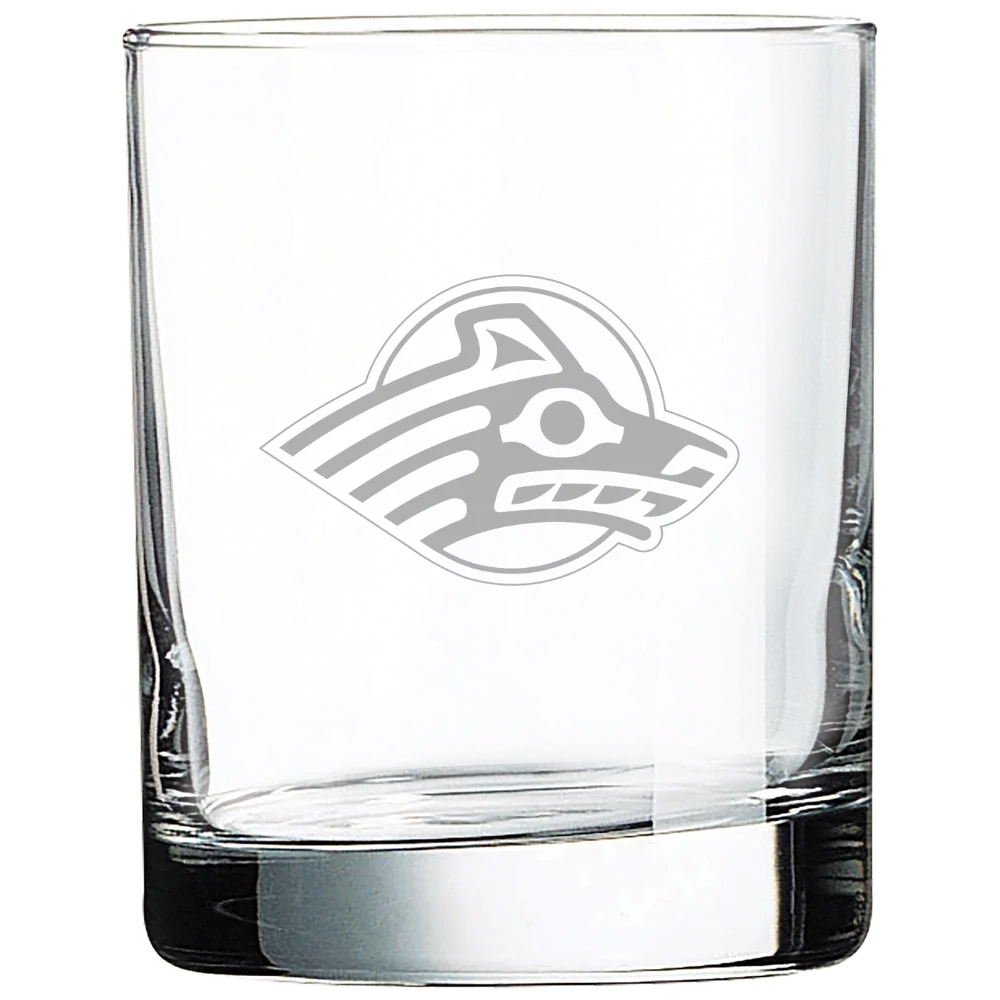 University of Alaska Anchorage Polar Camel 10 1/2 oz. On The Rocks Glass