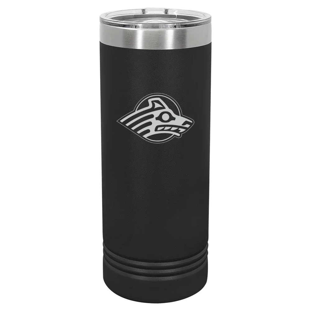 University of Alaska Anchorage Polar Camel 22 oz. Skinny Tumbler with Slider Lid
