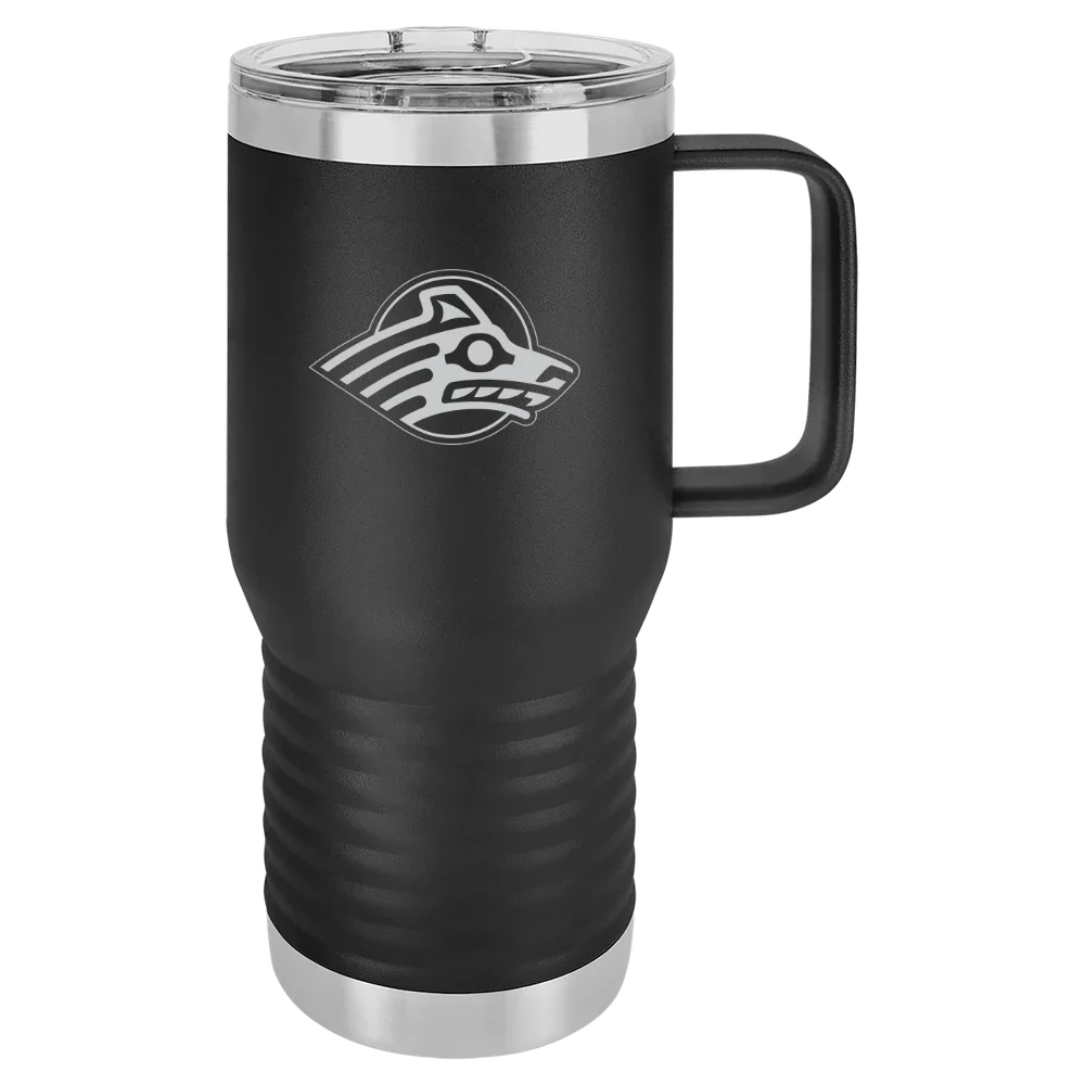 University of Alaska Anchorage Polar Camel 20 oz. Travel Mug with Slider Lid