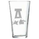 University of Alaska Fairbanks Polar Camel 16 oz. Pint Mixing Glass