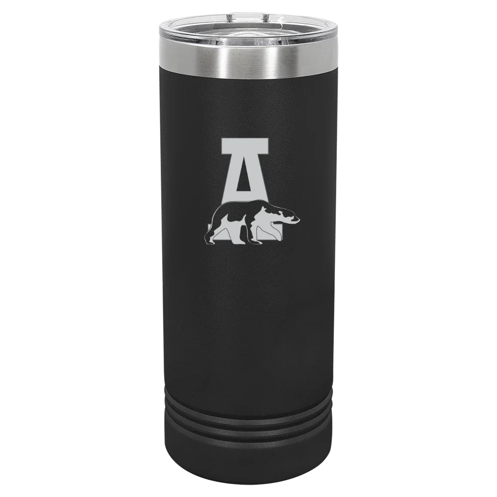 University of Alaska Fairbanks Polar Camel 22 oz. Skinny Tumbler with Slider Lid