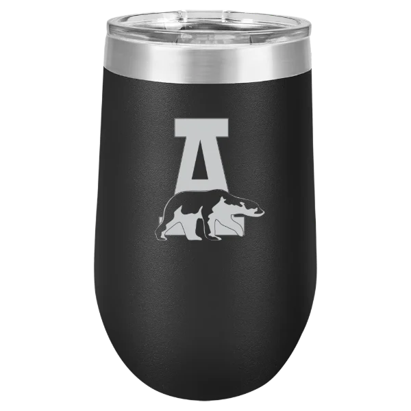 University of Alaska Fairbanks Polar Camel 16 oz. Stemless Wine Tumbler