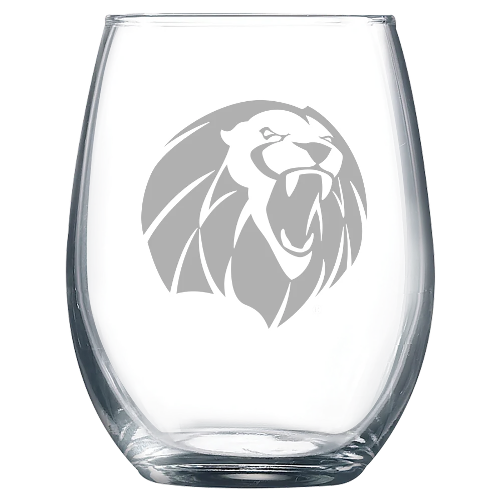 University of Arkansas, Fort Smith Polar Camel 9 oz. Stemless Wine Glass