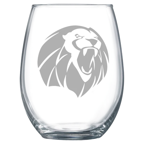 University of Arkansas, Fort Smith Polar Camel 15 oz. Stemless Wine Glass