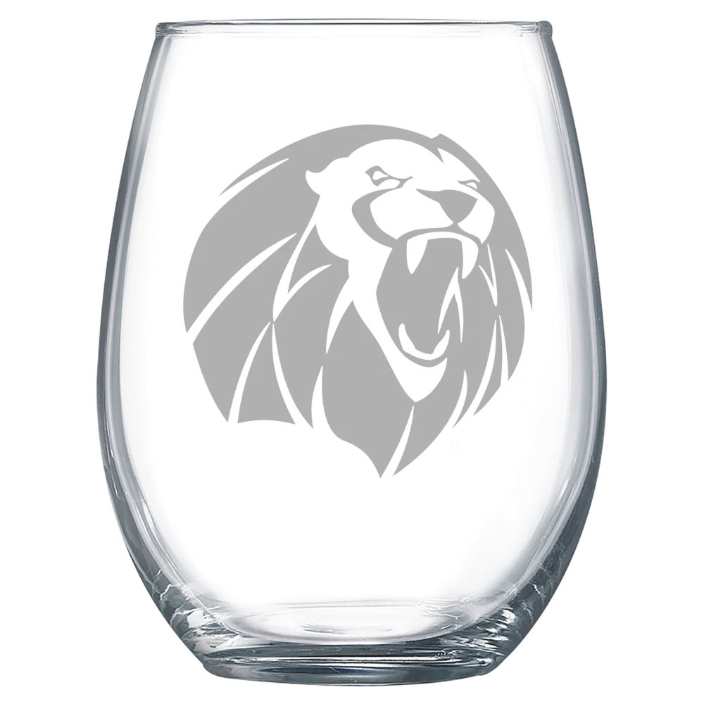University of Arkansas, Fort Smith Polar Camel 15 oz. Stemless Wine Glass