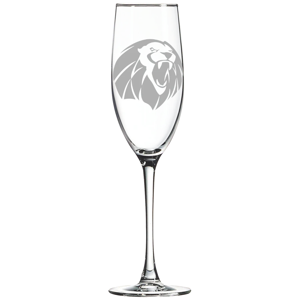University of Arkansas, Fort Smith Polar Camel 8 oz. Champagne Flute