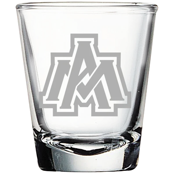 University of Arkansas, Monticello Polar Camel 1.7 oz. Shot Glass