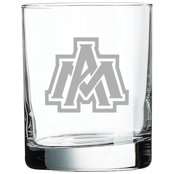 University of Arkansas, Monticello Polar Camel 10 1/2 oz. On The Rocks Glass