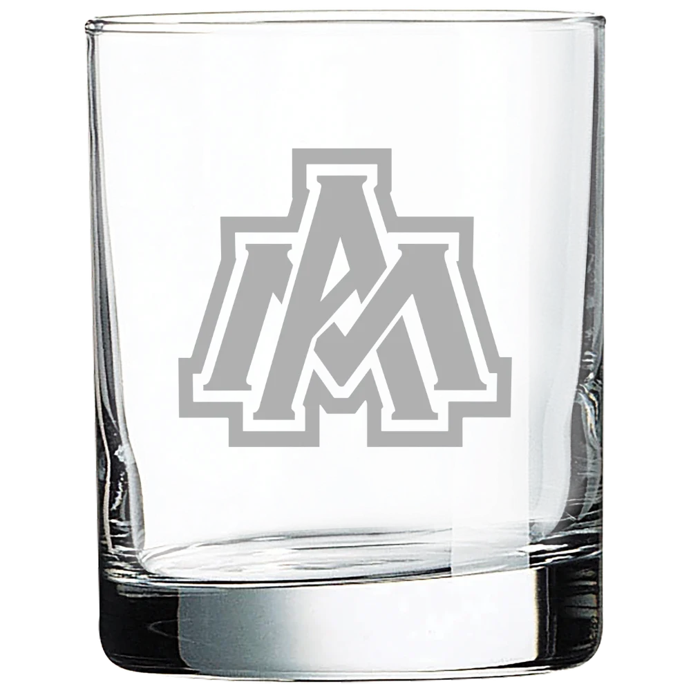University of Arkansas, Monticello Polar Camel 10 1/2 oz. On The Rocks Glass