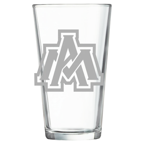 University of Arkansas, Monticello Polar Camel 16 oz. Pint Mixing Glass
