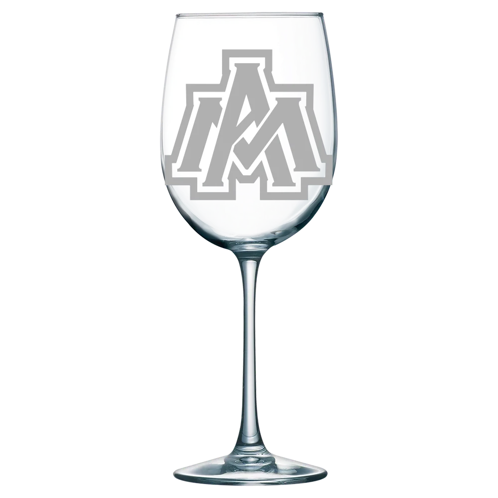 University of Arkansas, Monticello Polar Camel 19 oz. Wine Glass