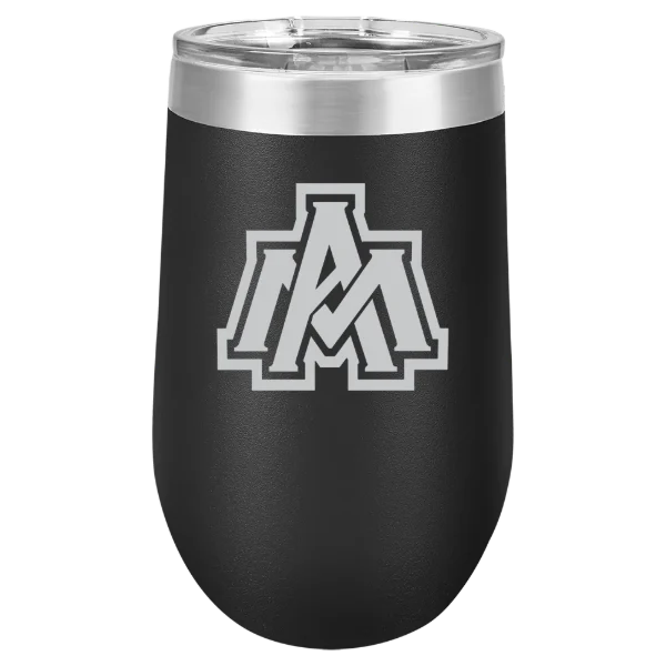 University of Arkansas, Monticello Polar Camel 16 oz. Stemless Wine Tumbler
