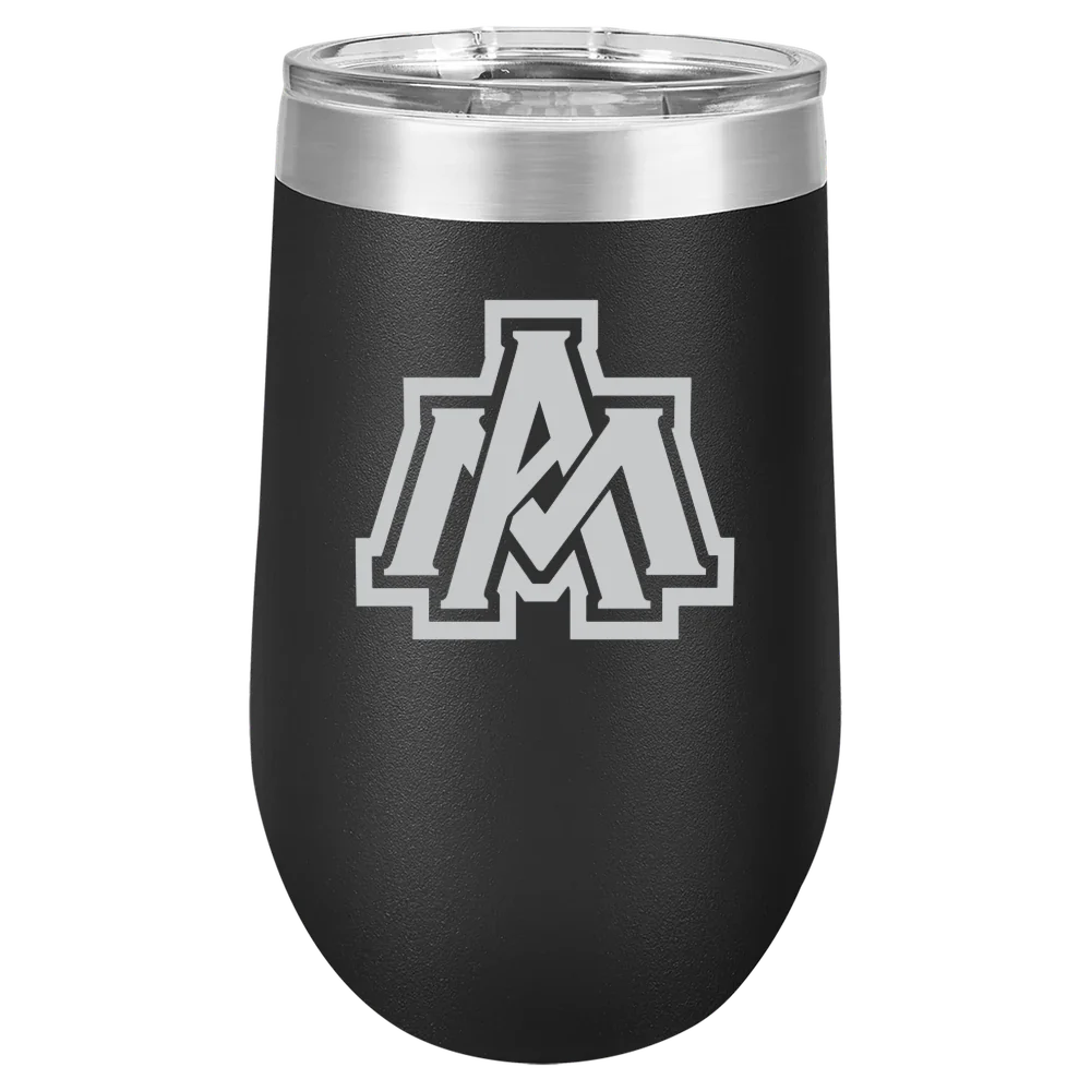 University of Arkansas, Monticello Polar Camel 16 oz. Stemless Wine Tumbler