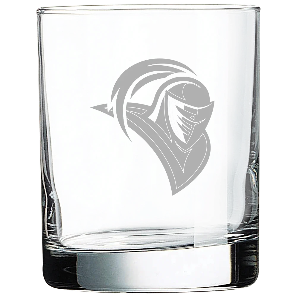 University of Bridgeport Polar Camel 10 1/2 oz. On The Rocks Glass