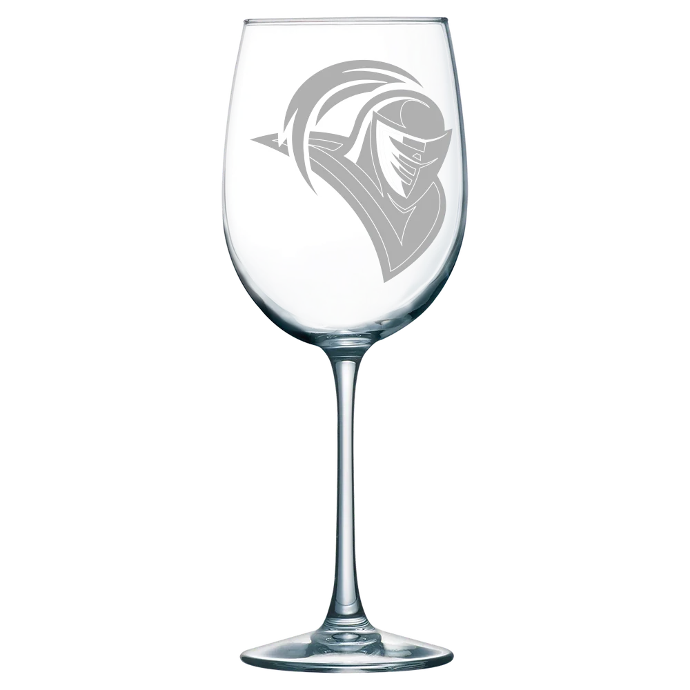 University of Bridgeport Polar Camel 19 oz. Wine Glass