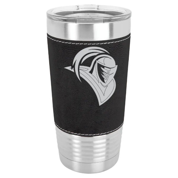 University of Bridgeport Polar Camel 20 oz. Leatherette Grip Tumbler with Standard Lid