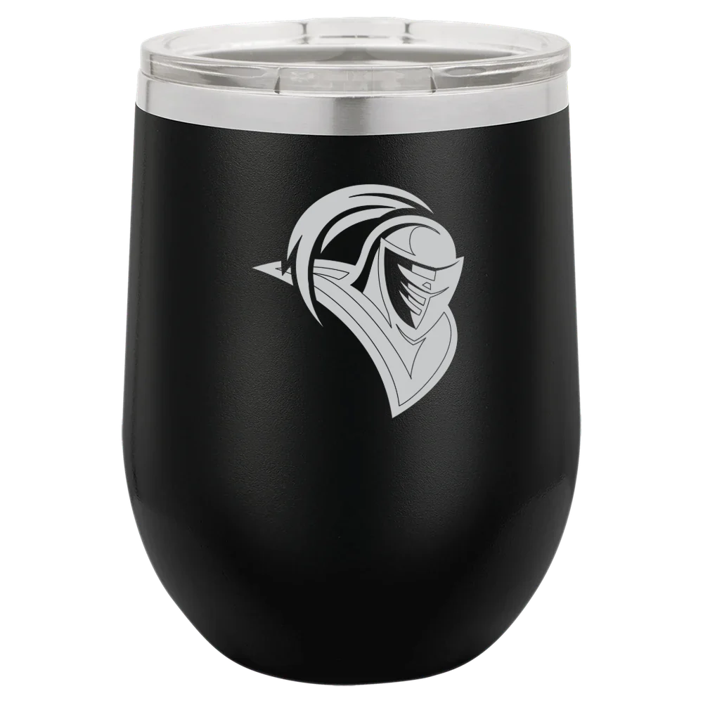 University of Bridgeport Polar Camel 12 oz. Stemless Wine Tumbler