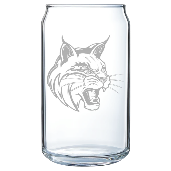 University of California, Merced Polar Camel 16 oz. Can Glass