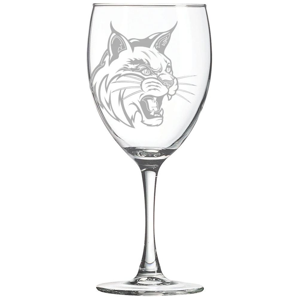 University of California, Merced Polar Camel 10 1/2 oz. Wine Glass