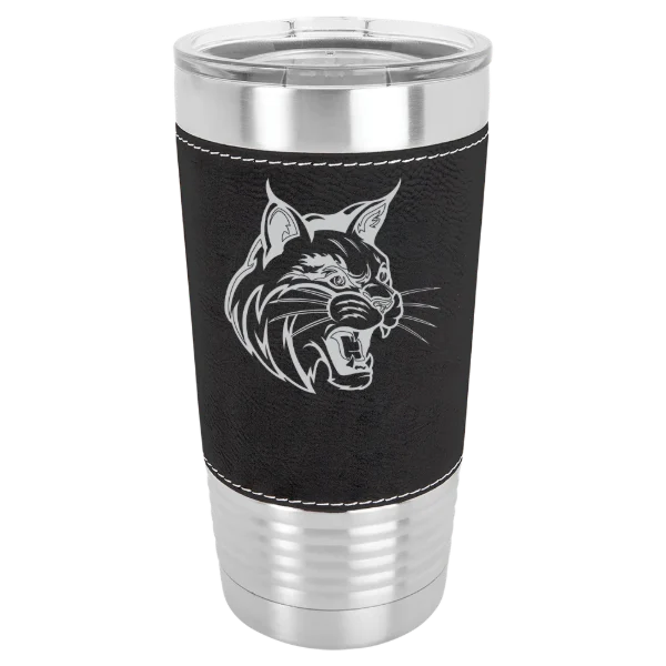 University of California, Merced Polar Camel 20 oz. Leatherette Grip Tumbler with Standard Lid