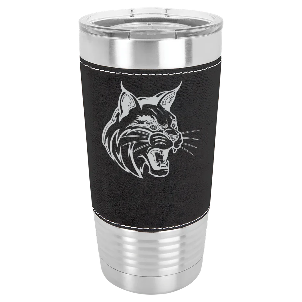 University of California, Merced Polar Camel 20 oz. Leatherette Grip Tumbler with Standard Lid