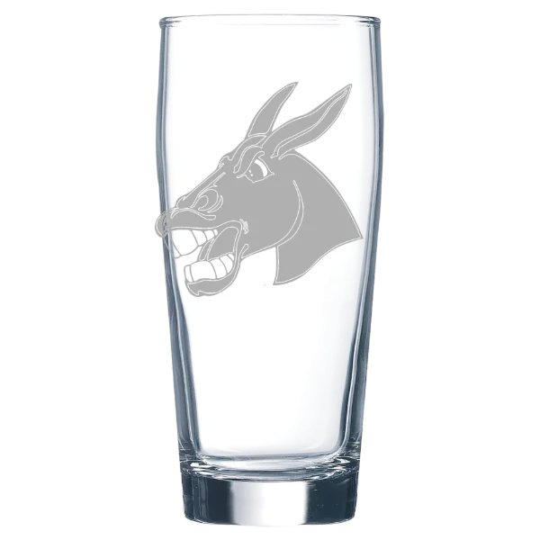 University of Central Missouri Polar Camel 16 oz. Willi Becher Beer Glass