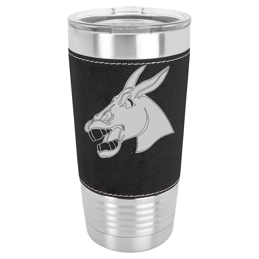 University of Central Missouri Polar Camel 20 oz. Leatherette Grip Tumbler with Standard Lid
