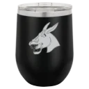 University of Central Missouri Polar Camel 12 oz. Stemless Wine Tumbler