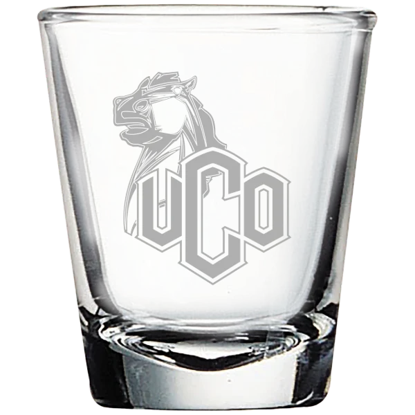 University of Central Oklahoma Polar Camel 1.7 oz. Shot Glass