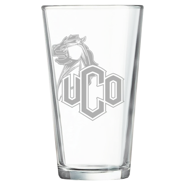 University of Central Oklahoma Polar Camel 16 oz. Pint Mixing Glass