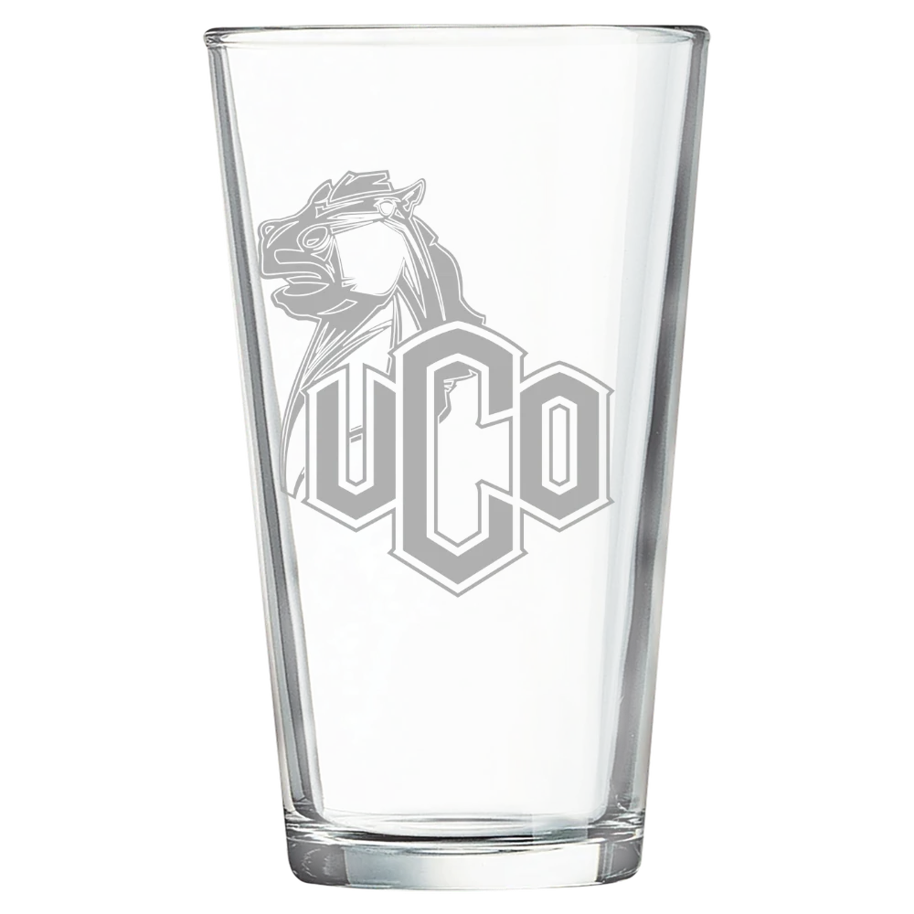 University of Central Oklahoma Polar Camel 16 oz. Pint Mixing Glass