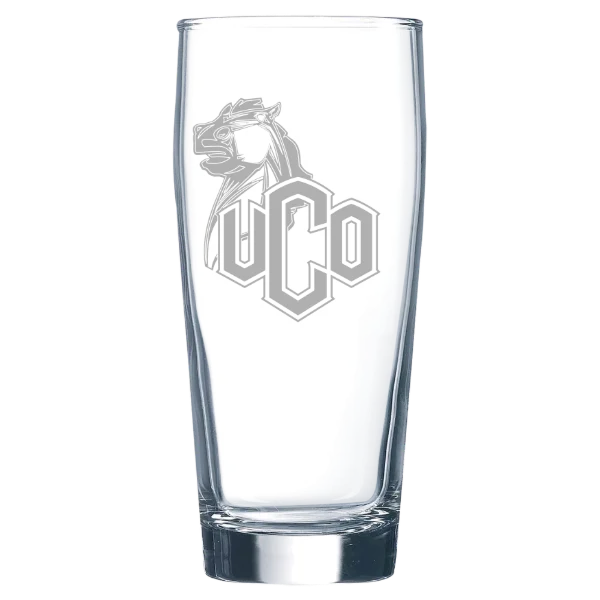 University of Central Oklahoma Polar Camel 16 oz. Willi Becher Beer Glass