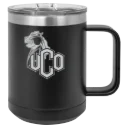 University of Central Oklahoma Polar Camel 15 oz. Mug with Slider Lid