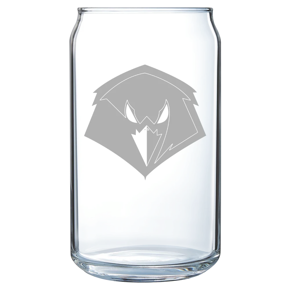 University of Charleston (West Virginia) Polar Camel 16 oz. Can Glass