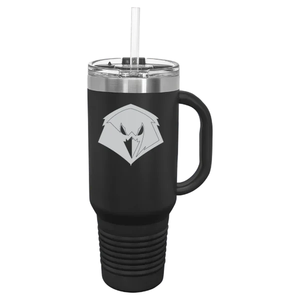 University of Charleston (West Virginia) Polar Camel 40 oz. Travel Mug with Snap Lid & Straw