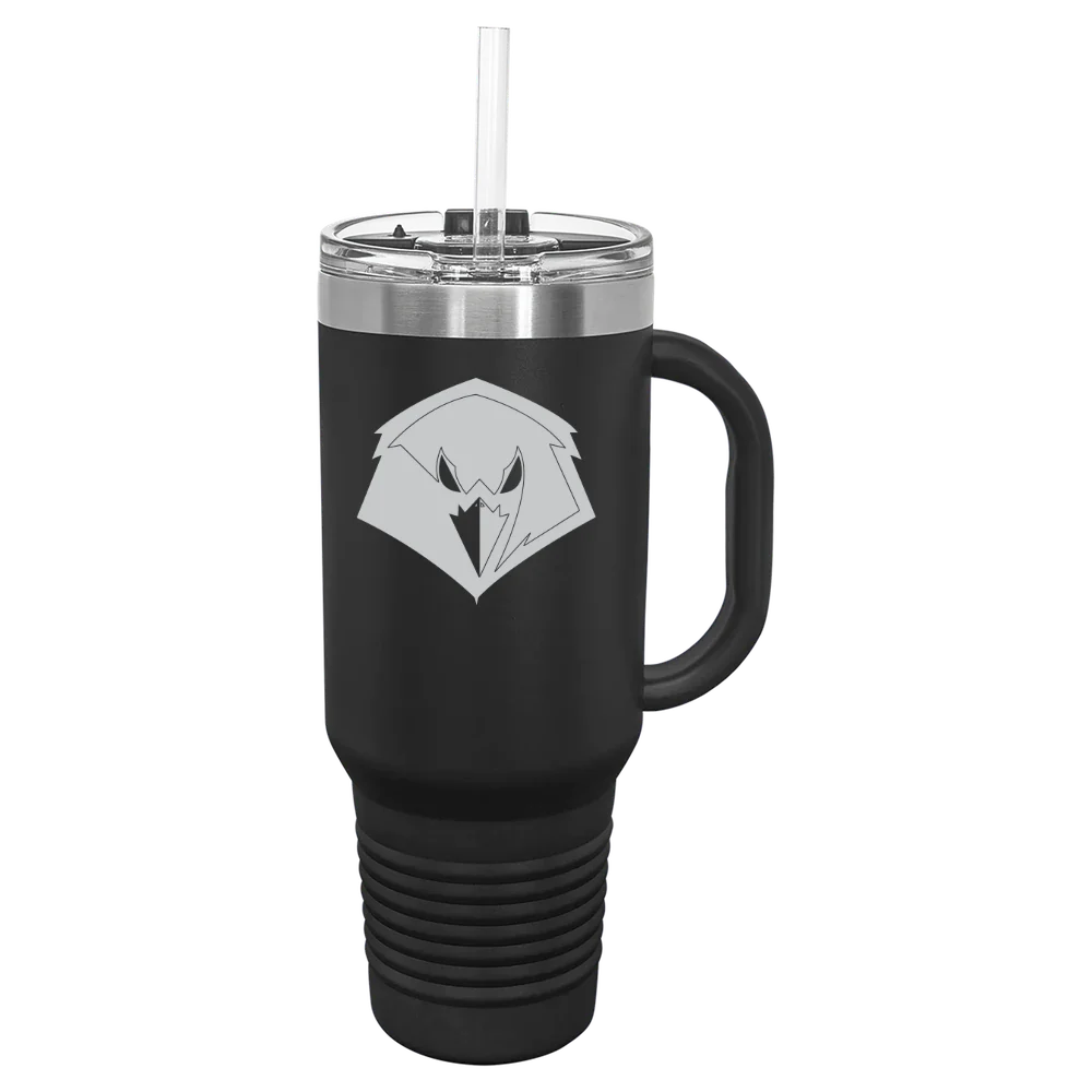 University of Charleston (West Virginia) Polar Camel 40 oz. Travel Mug with Snap Lid & Straw
