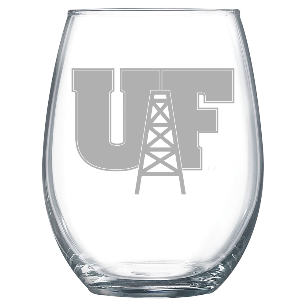 University of Findlay Polar Camel 15 oz. Stemless Wine Glass