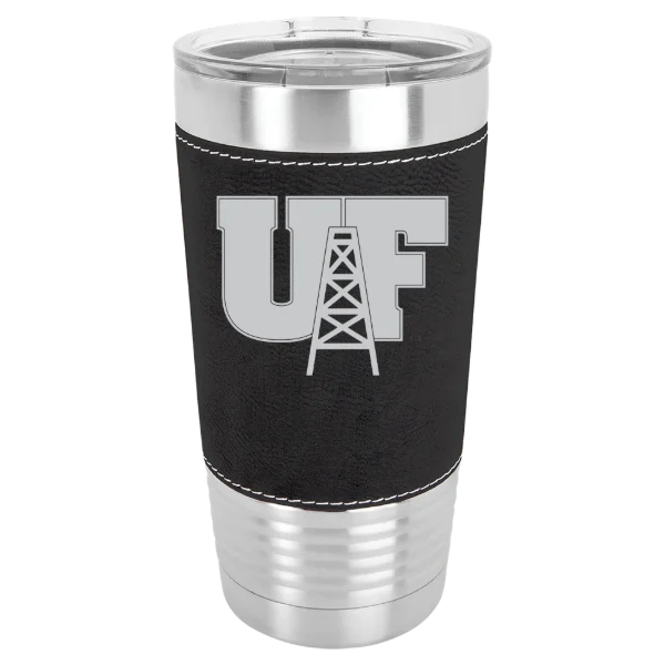University of Findlay Polar Camel 20 oz. Leatherette Grip Tumbler with Standard Lid